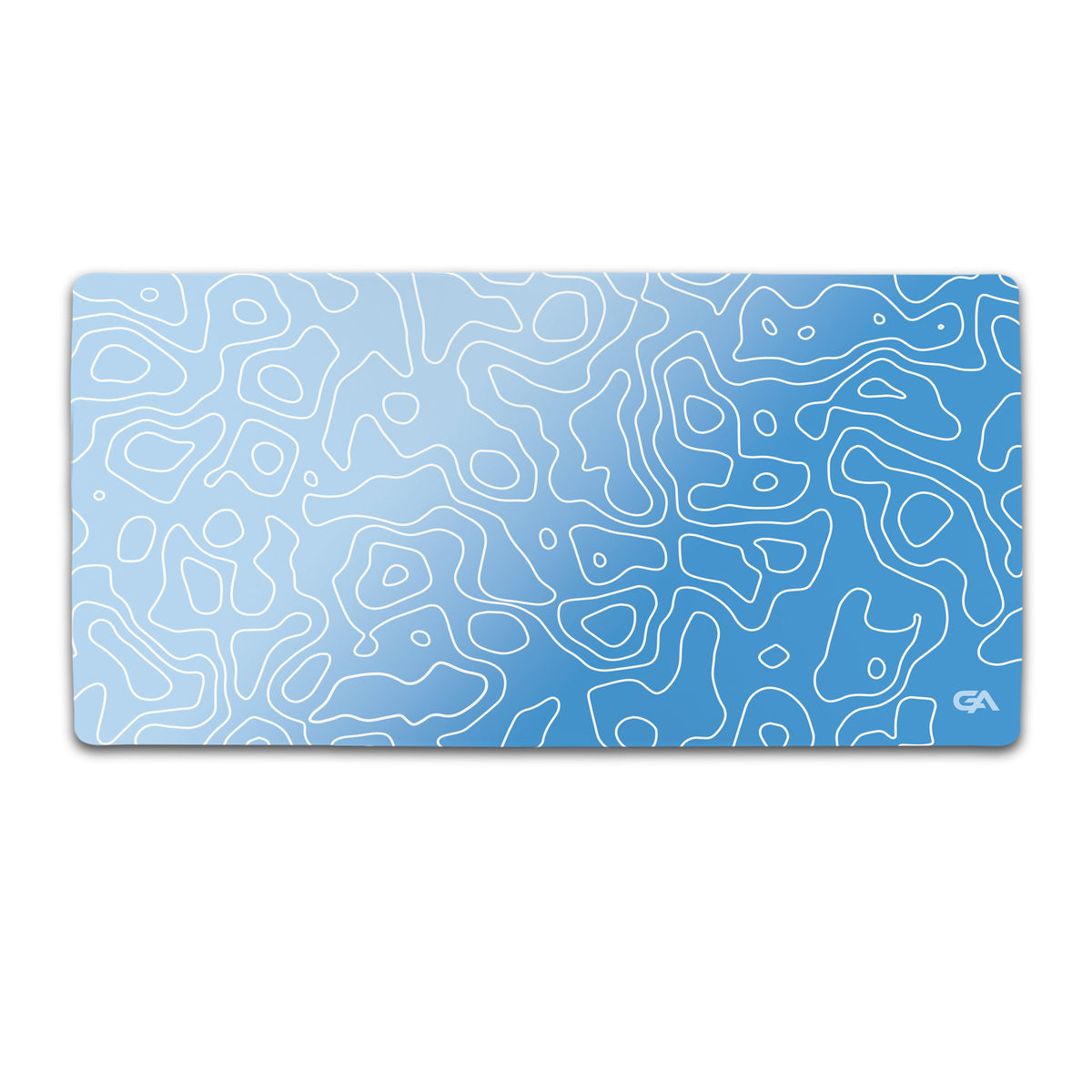 GA XXL Icy Cyan Topo 36x18