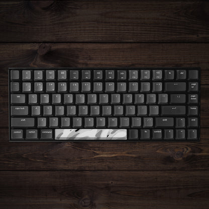 Snow Swirl PBT Spacebar