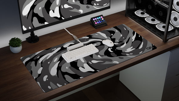 Arctic Swirl Starter Bundle - Mousepad, Keycaps, Wallpapers