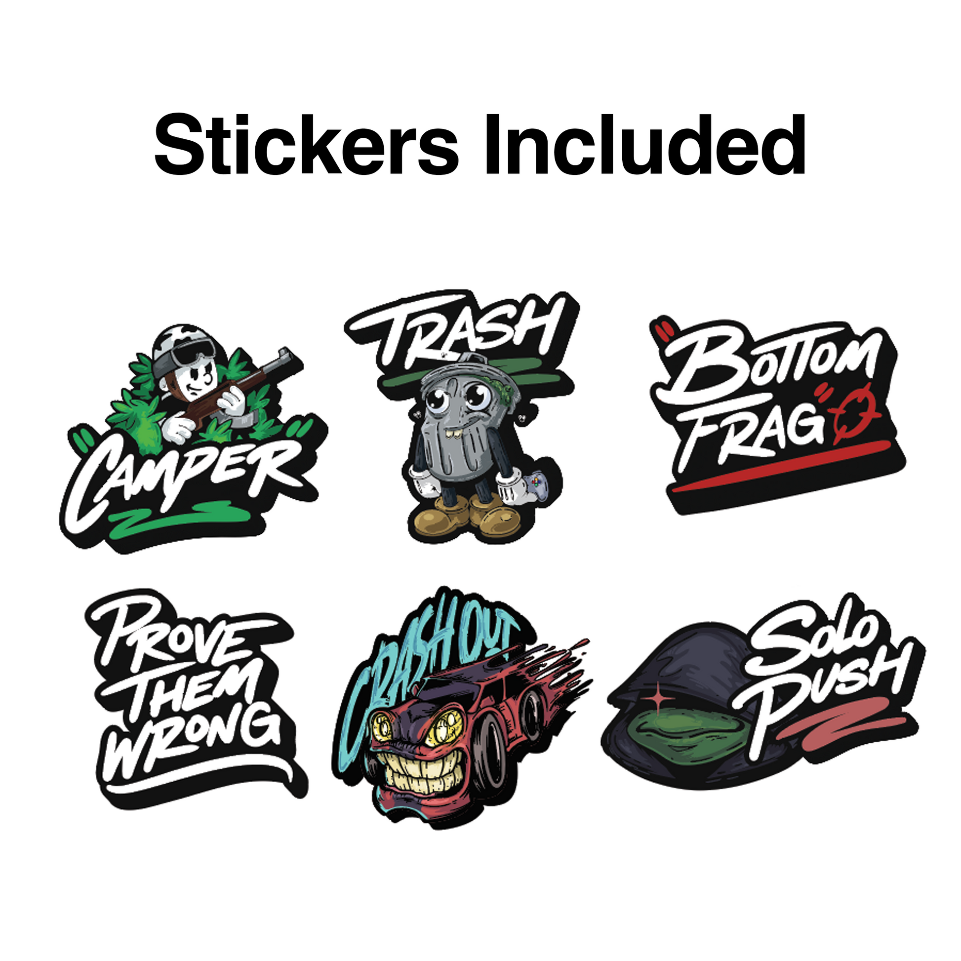 Gunkster Sticker Pack Sticker Pack – GutzyAiden