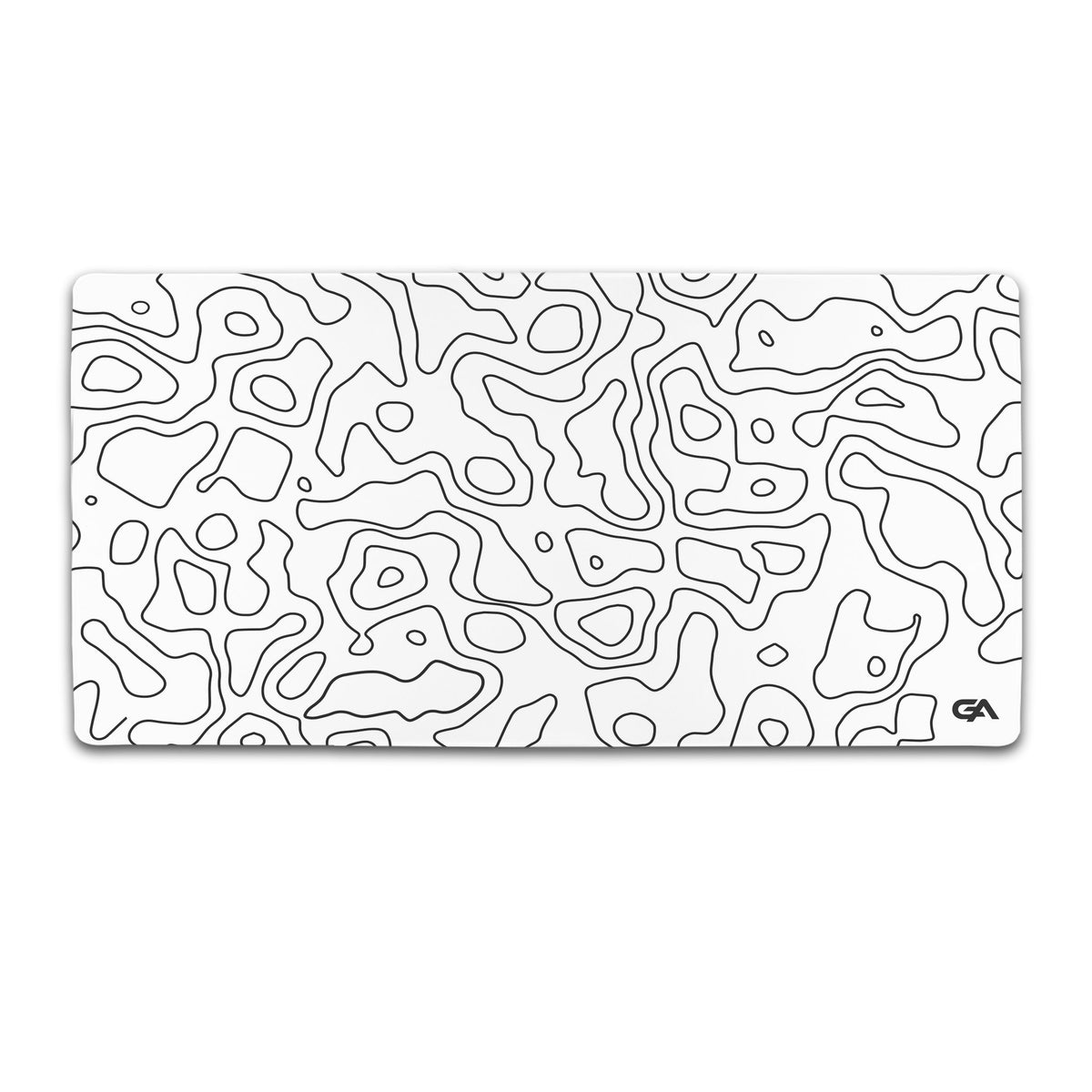 GA XXL White Topo 36x18