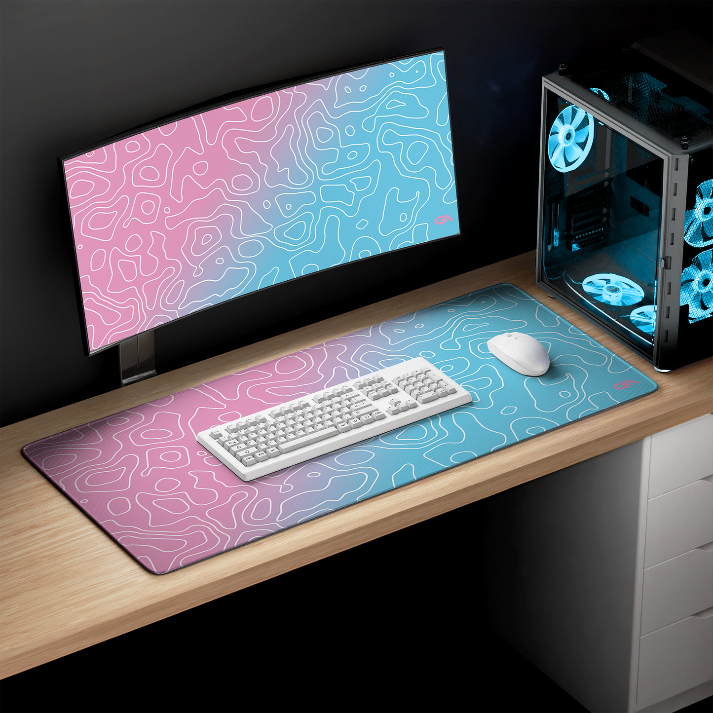 Miami Topo Mousepad
