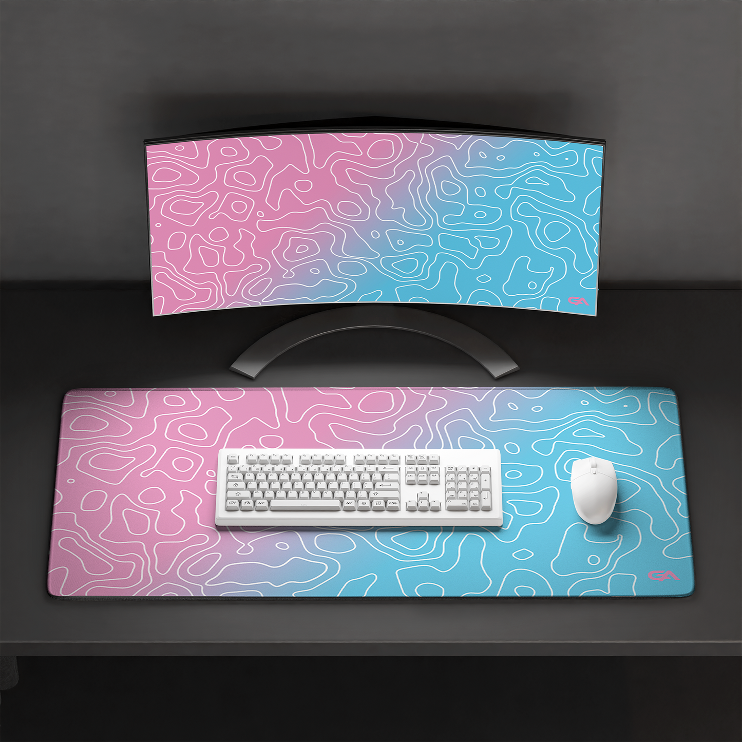 Miami Topo Mousepad