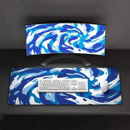 Aqua Swirl Mousepad