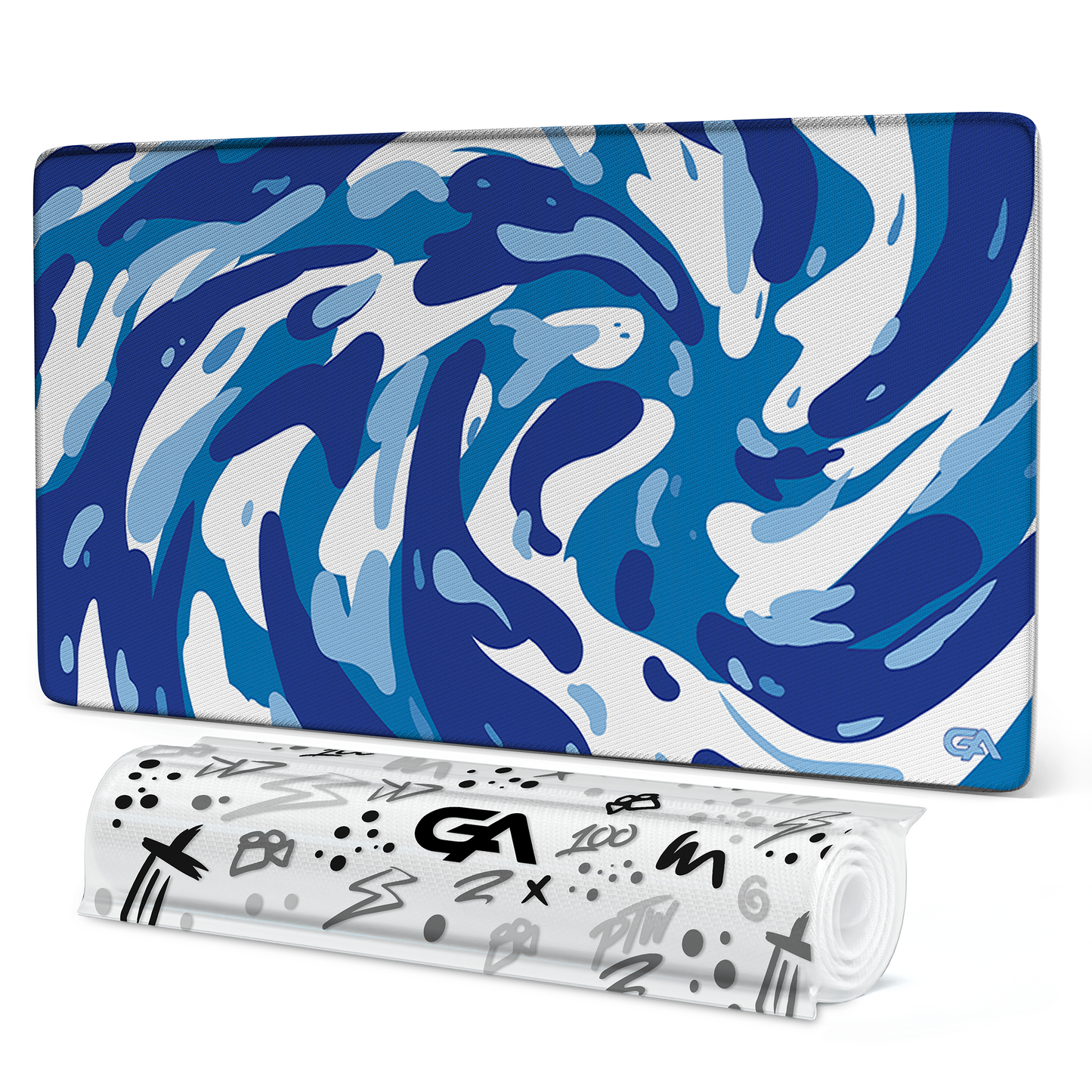 Aqua Swirl Mousepad