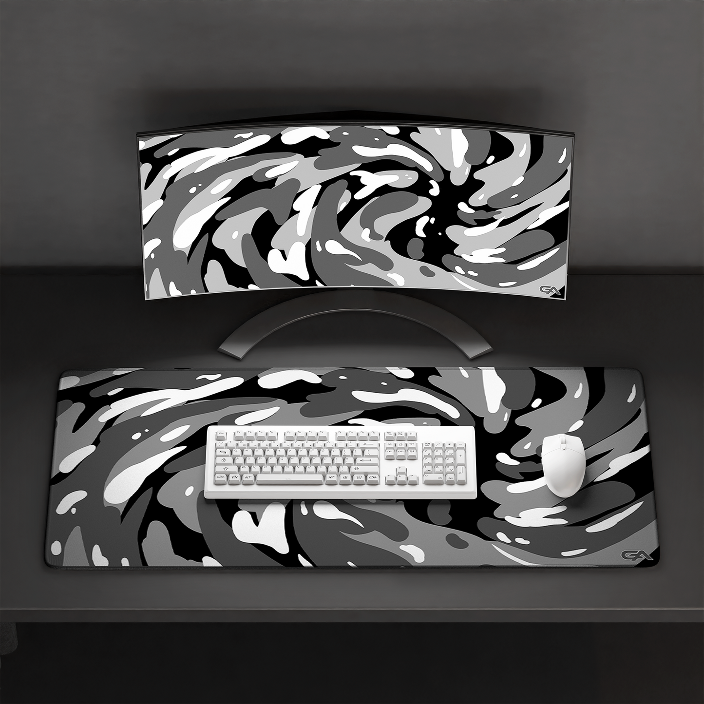 Arctic Swirl Mousepad