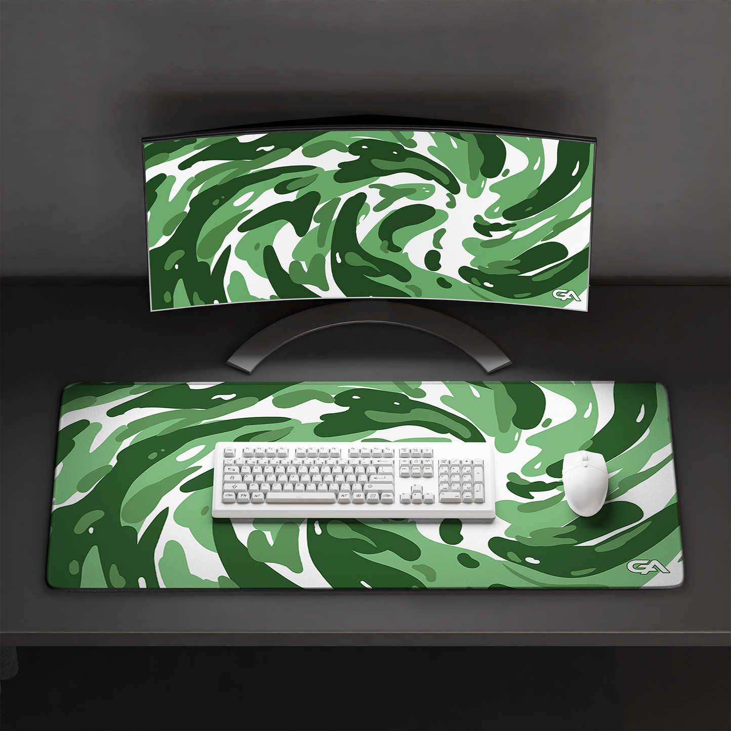 Forrest Swirl Mousepad