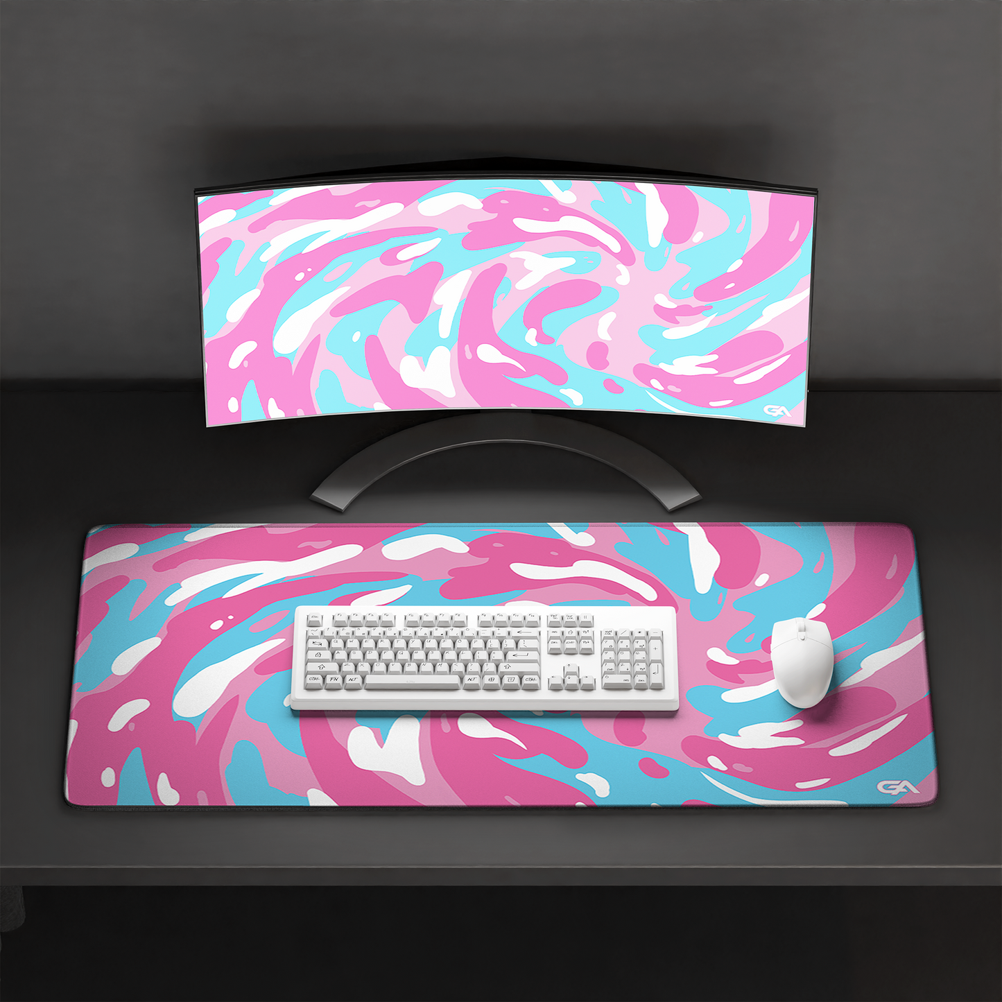 Miami Swirl Mousepad