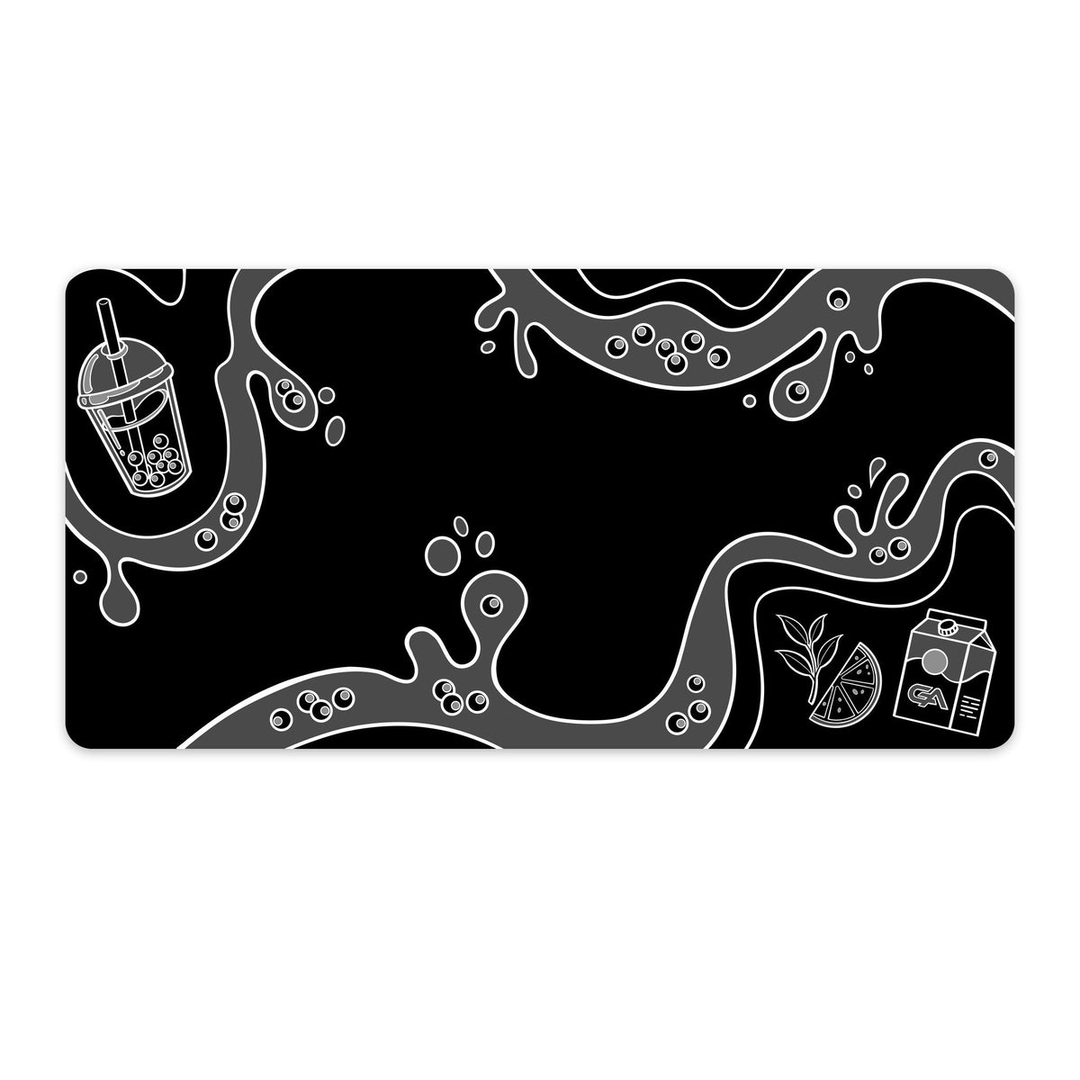 Boba Earl Grey Tea deskmat