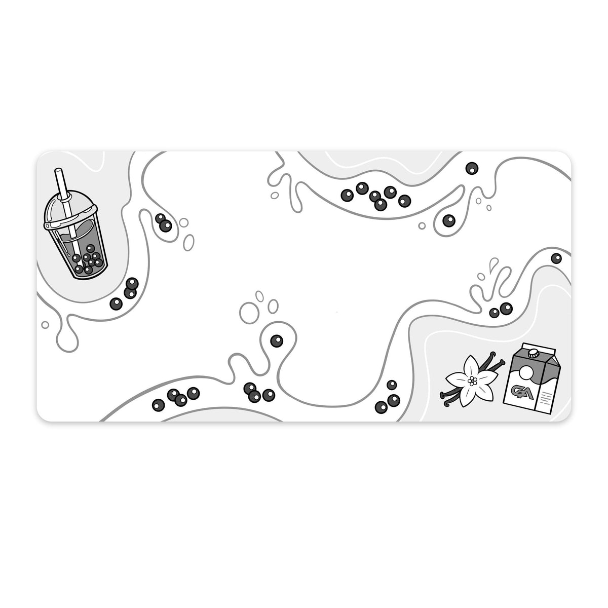 Boba Vanilla deskmat