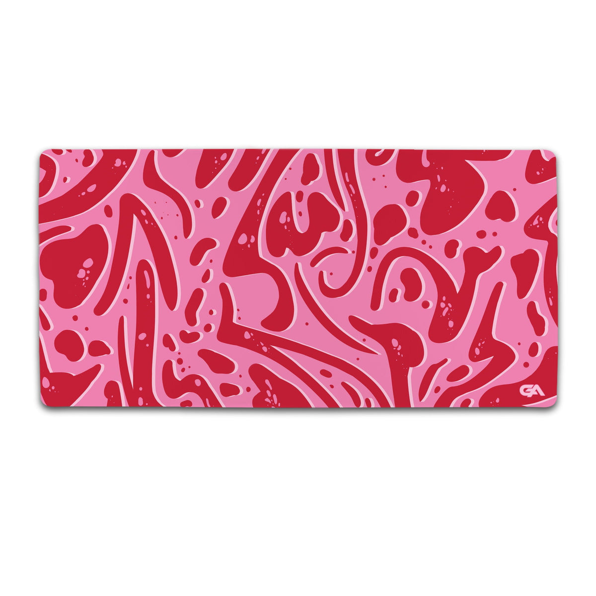 Roses OG desk mat gaming mouse pad, 36x18 inch