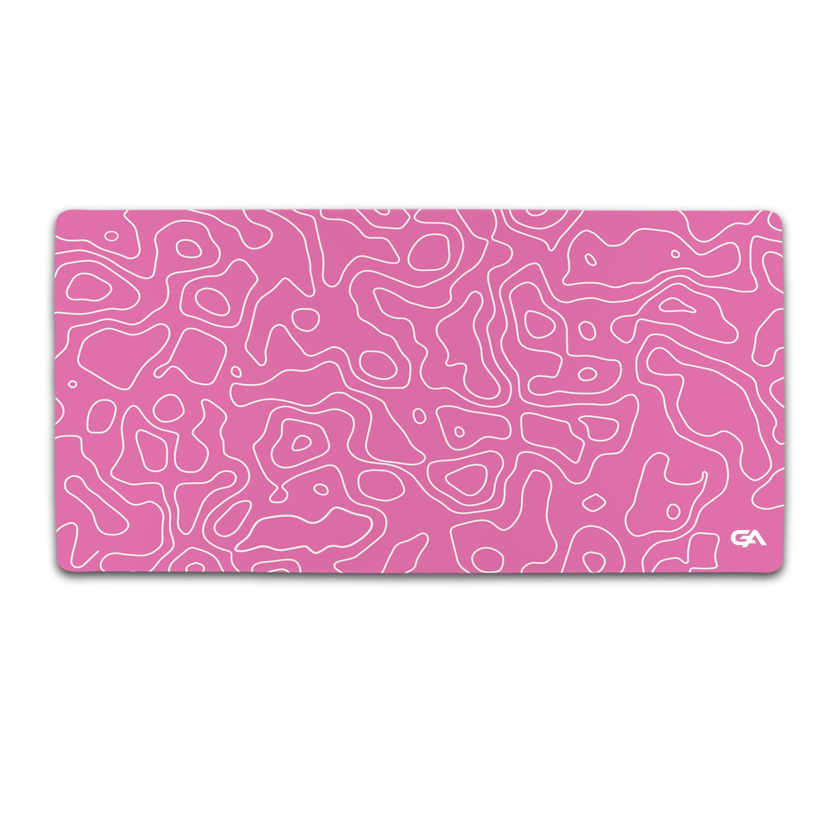 Taffy Topo desk mat gaming mouse pad, 36x18 inch