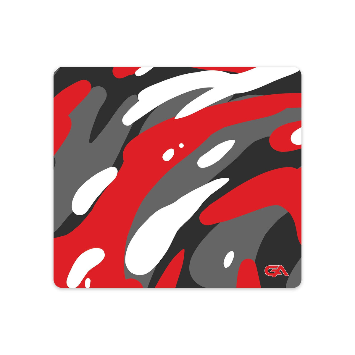 Adrenaline Swirl desk mat gaming mouse pad, 18x16 inch