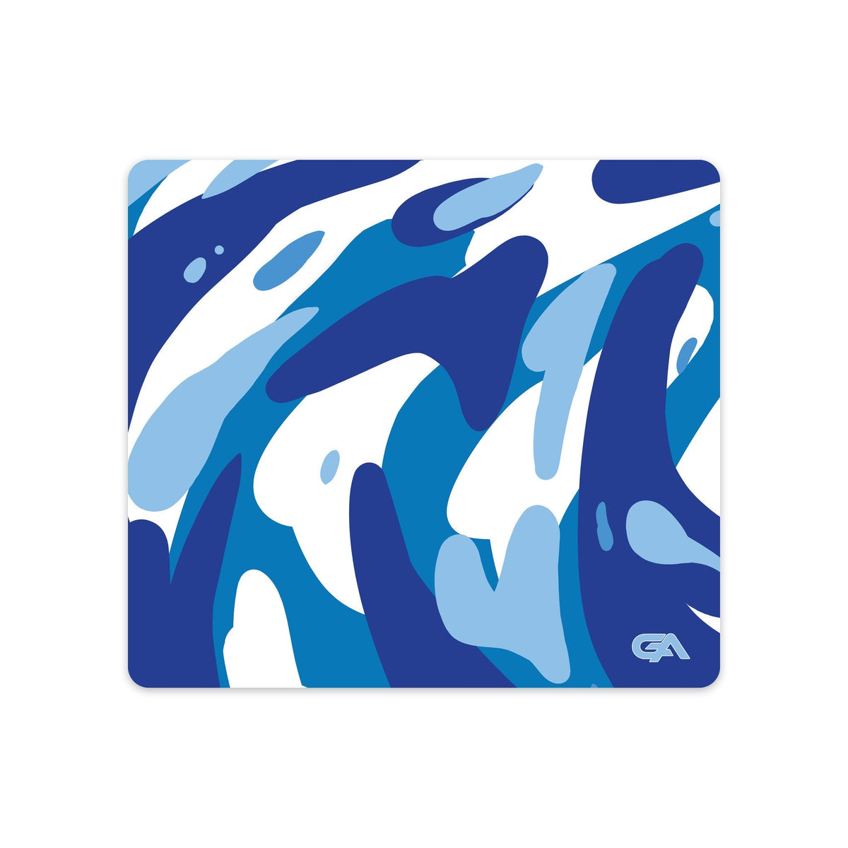 Aqua Swirl 18x16 deskmat