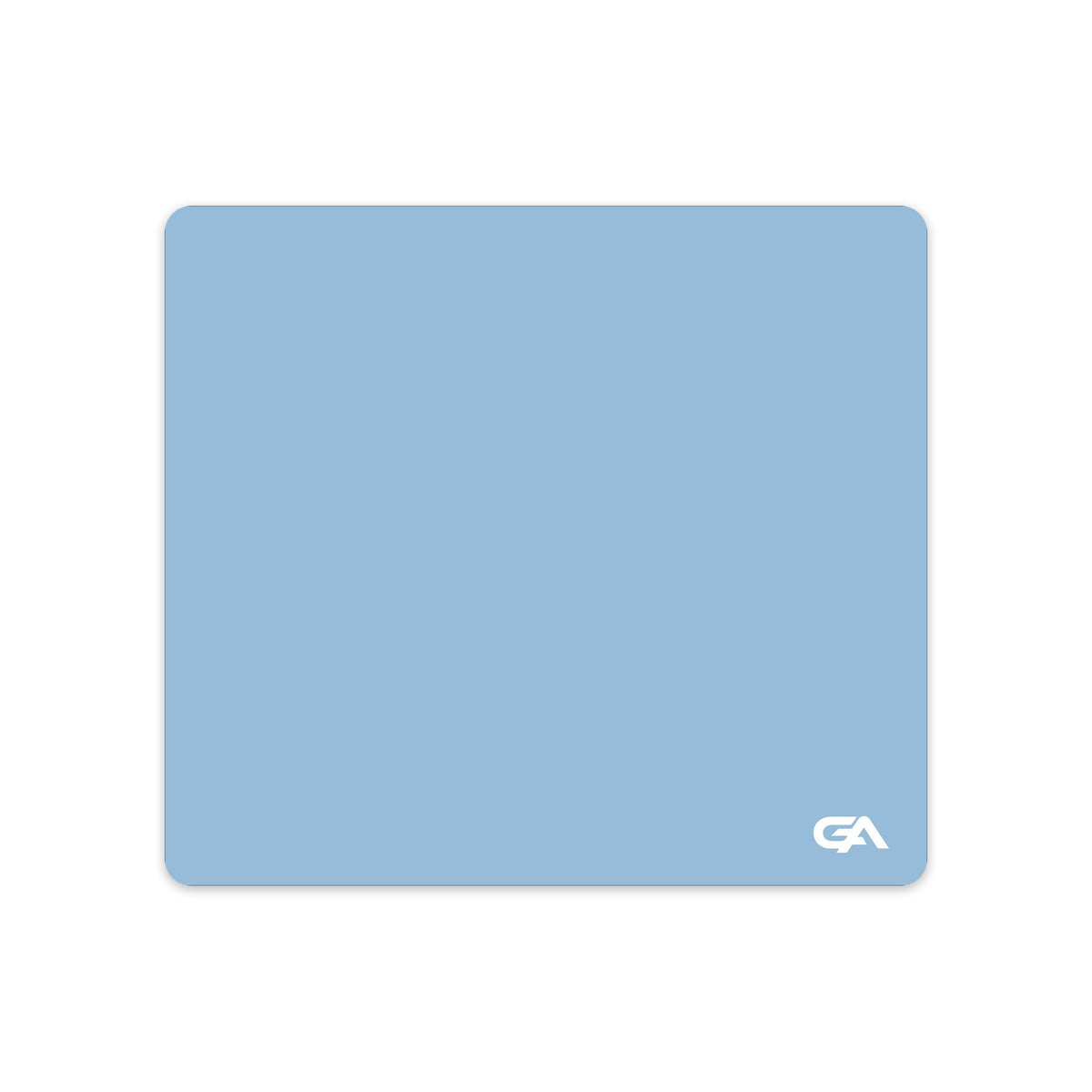 Blue desk mat gaming mouse pad, 18x16 inch