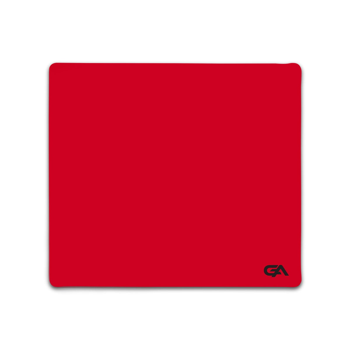 Red desk mat gaming mouse pad, 18x16 inch