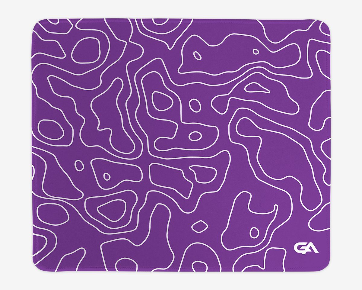 Obsidian Topo Mousepad
