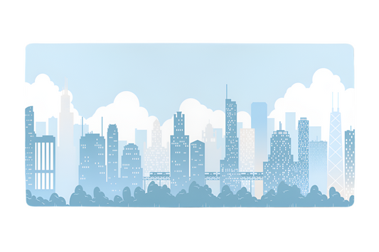 Chicago Skyline Mousepad