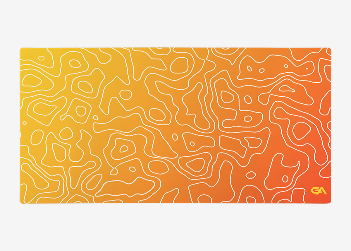 Hot Rod Topo Mousepad