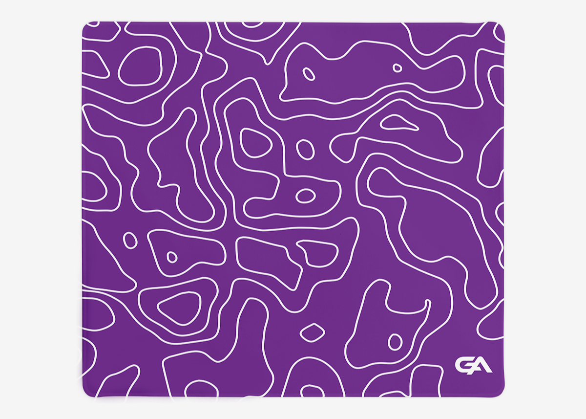 Obsidian Topo Mousepad