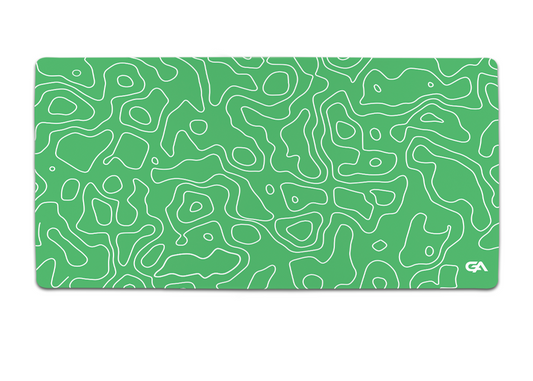 Lime Topo Mousepad