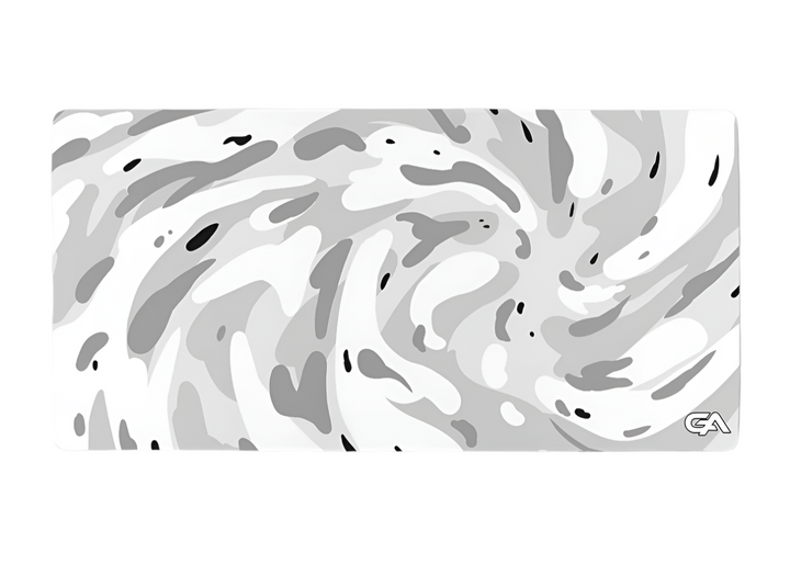 Snow Swirl Mousepad GutzyAiden
