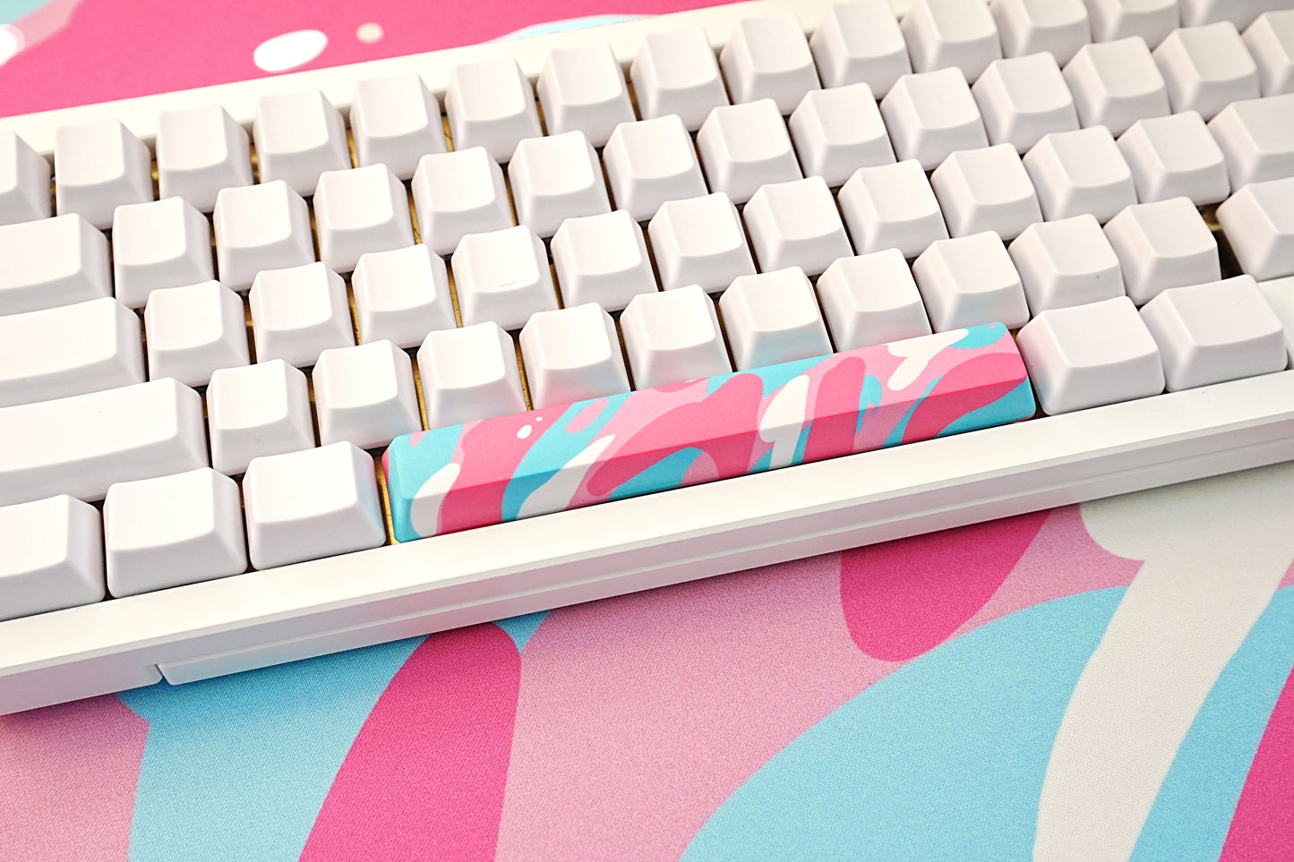 Miami Swirl PBT Spacebar